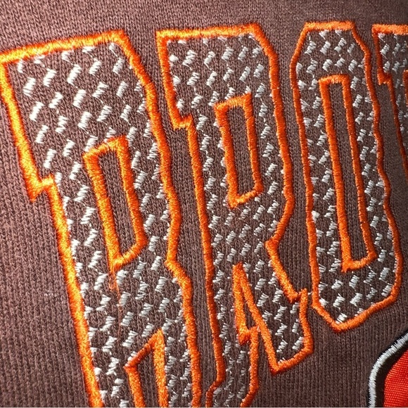 Vintage Cleveland Browns NFL Fitness Serious Impact Crewneck Made in USA Medium - Picture 3 of 14